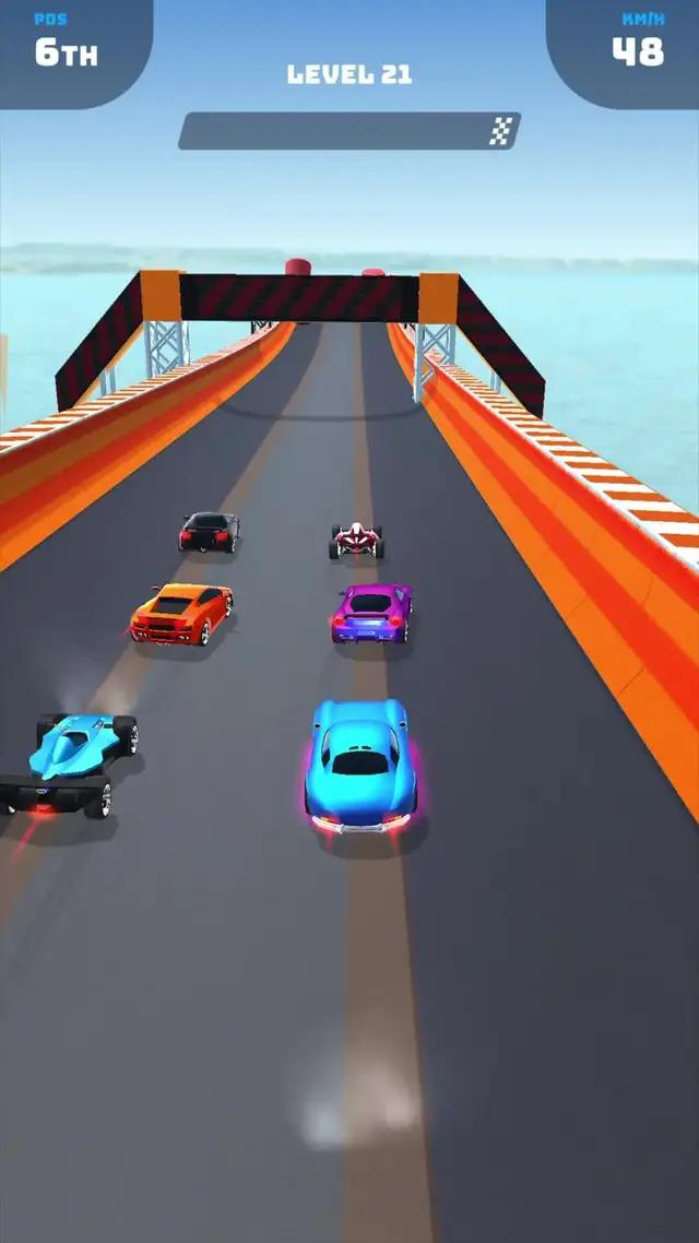 Race without brakes!