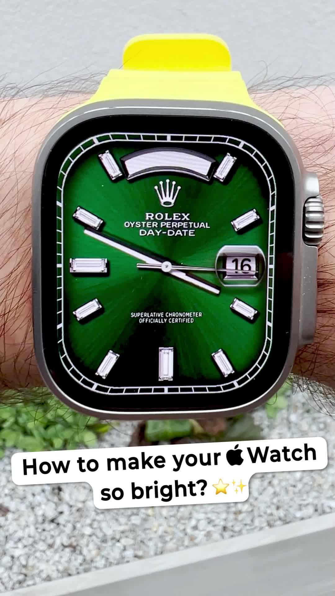 おお！新しいコレクション Apple Watch Face!アプリをダウンロードしてください！