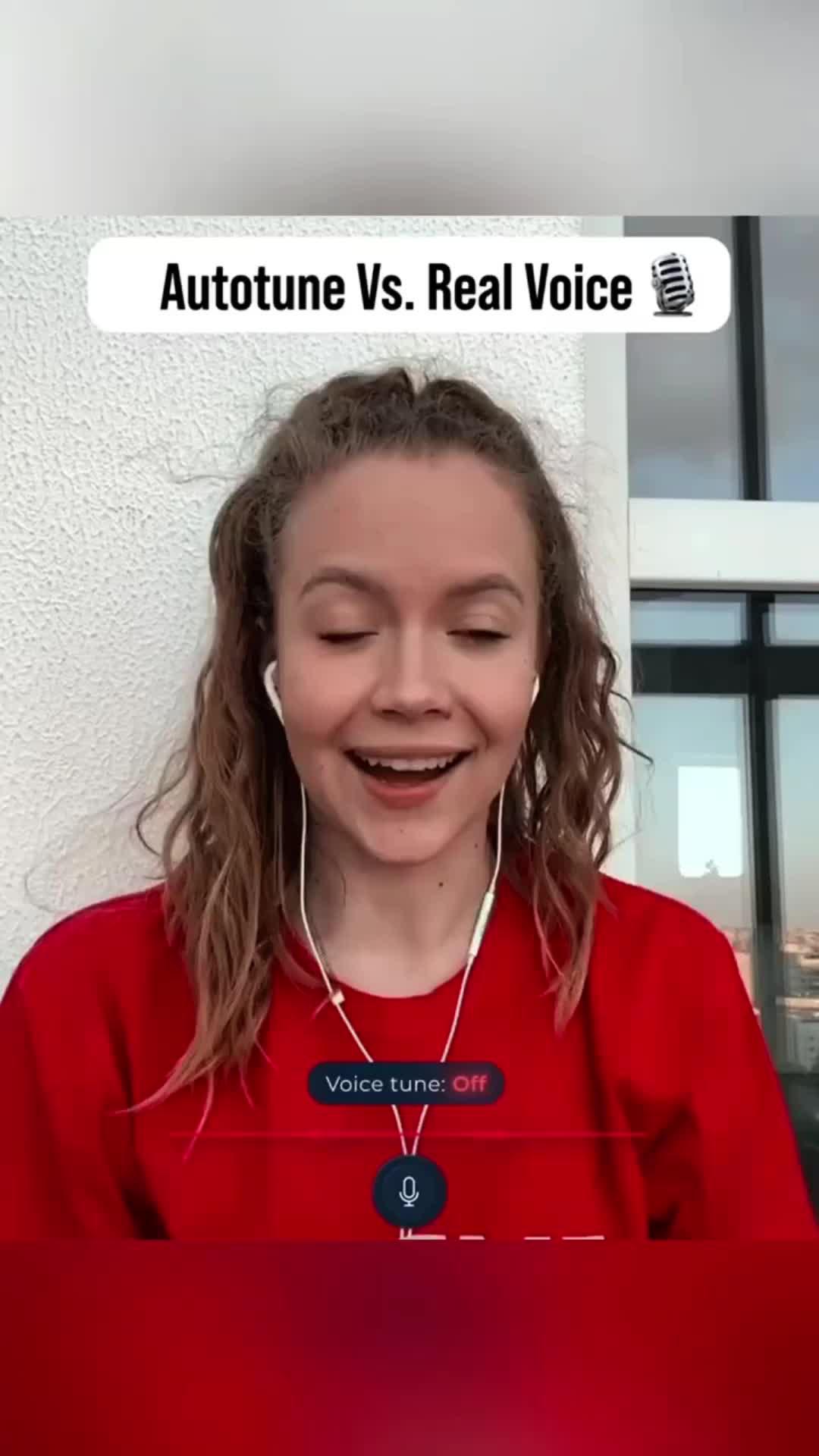 Singing better than you've ever done!