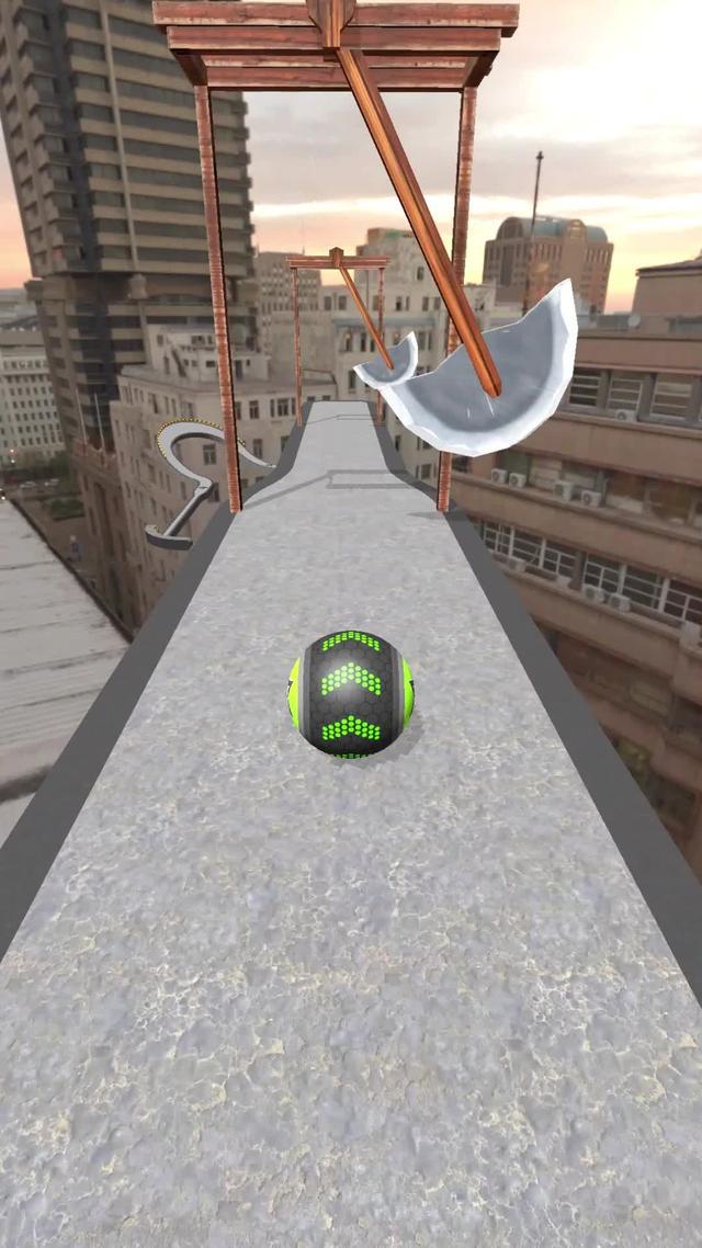 Roll your ball as far as you can