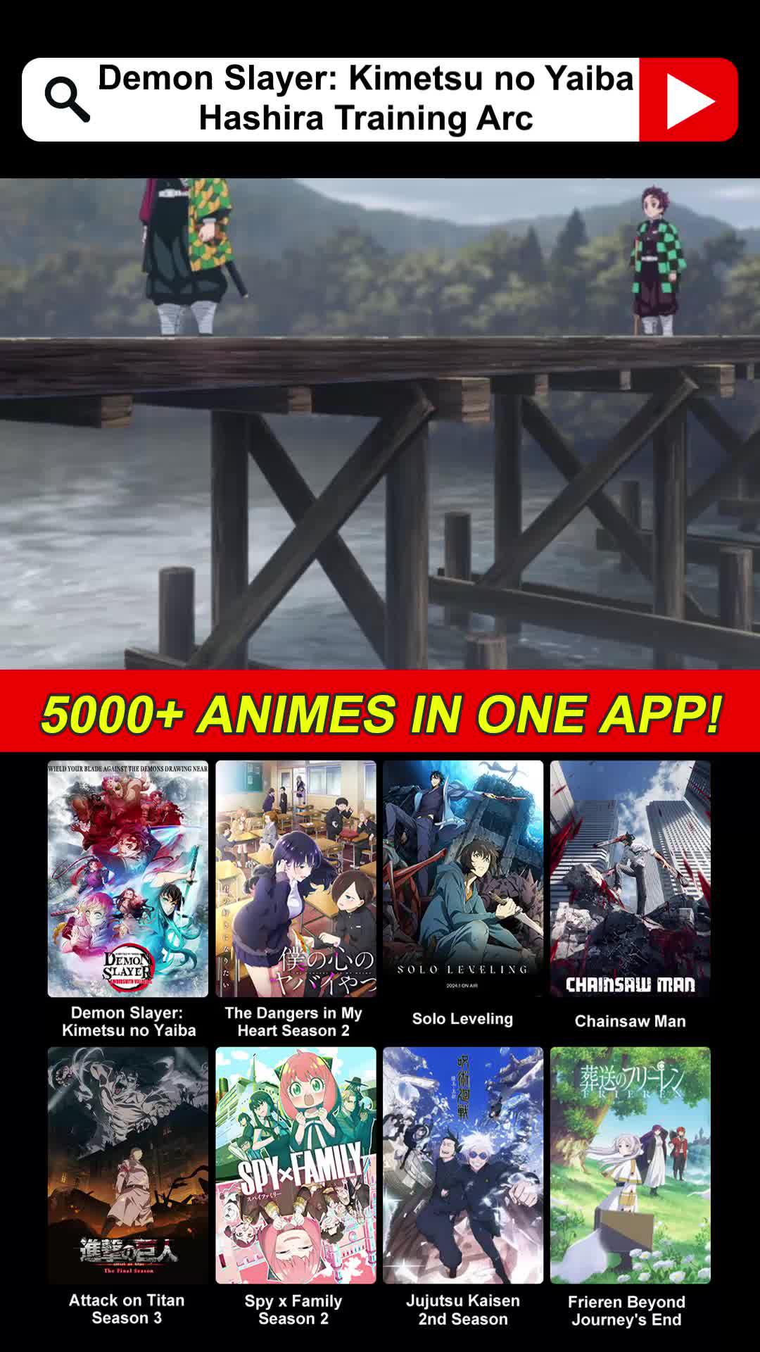 Watch your favorite anime