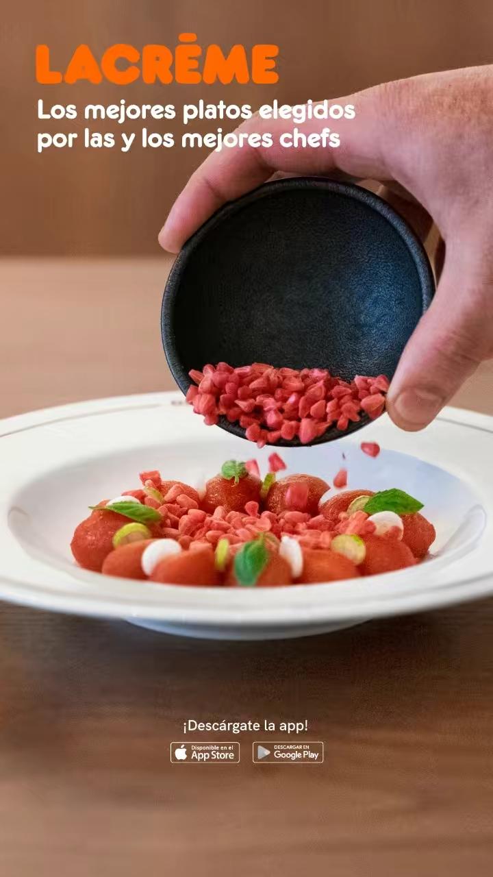 En LACRÈME tienes los mejores platos del país y los restaurantes que los ofrecen, geolocalizados.