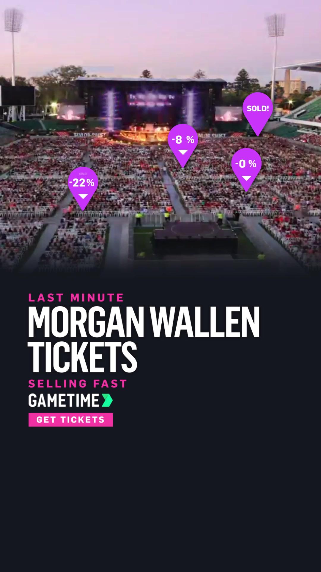Score Last Minute Morgan Wallen Tix For Less w/ the Gametime App