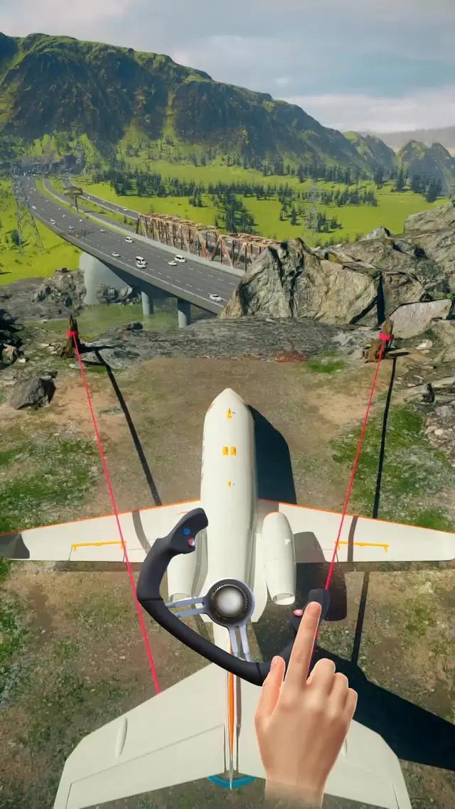 How far your brain is? Try to land!