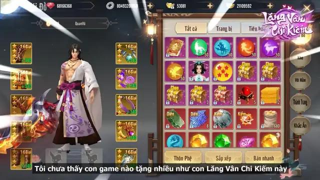 Game Nhập Vai Kiếm Hiệp TÌNH Nhất Việt Nam
