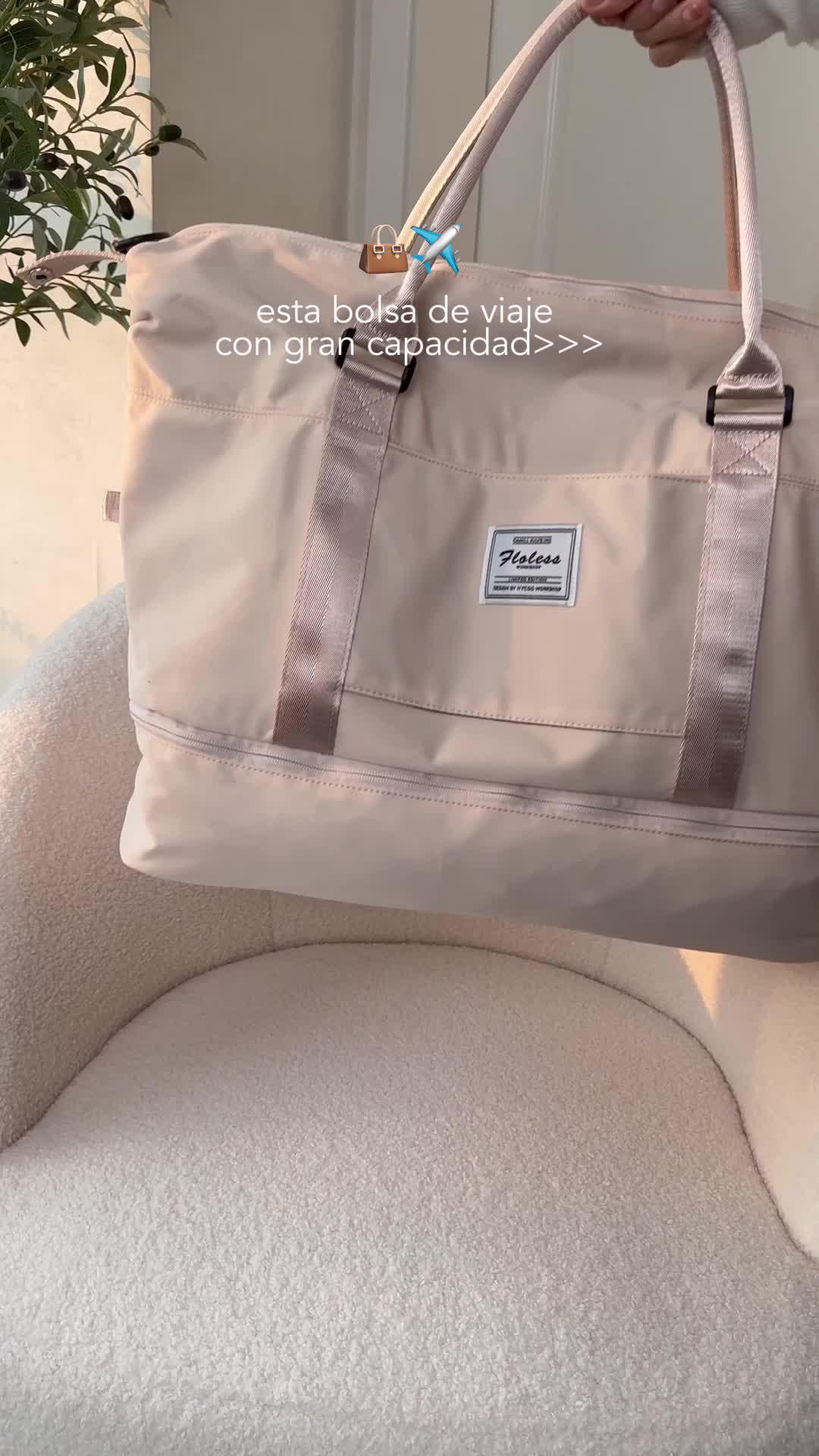 ¡Rregalo Gratis! ¡Escapa del día a día con estilo! Tu duffel para gimnasio con compartimento de calzado y bolsa para baño. 🧳💪 #FitnessConEstilo #DuffelDeViaje #Temufinds #GymFashion