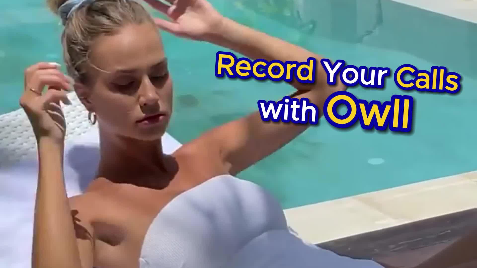 Simply tap to start recording your phone call