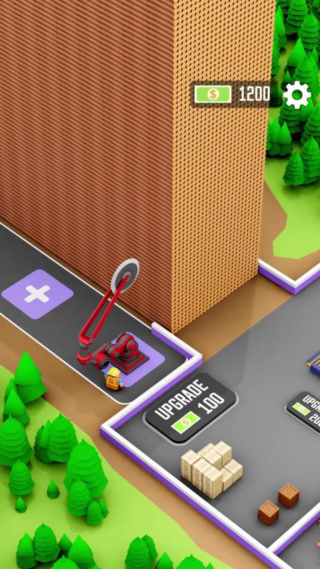 Build your own lumber harvesting empire!