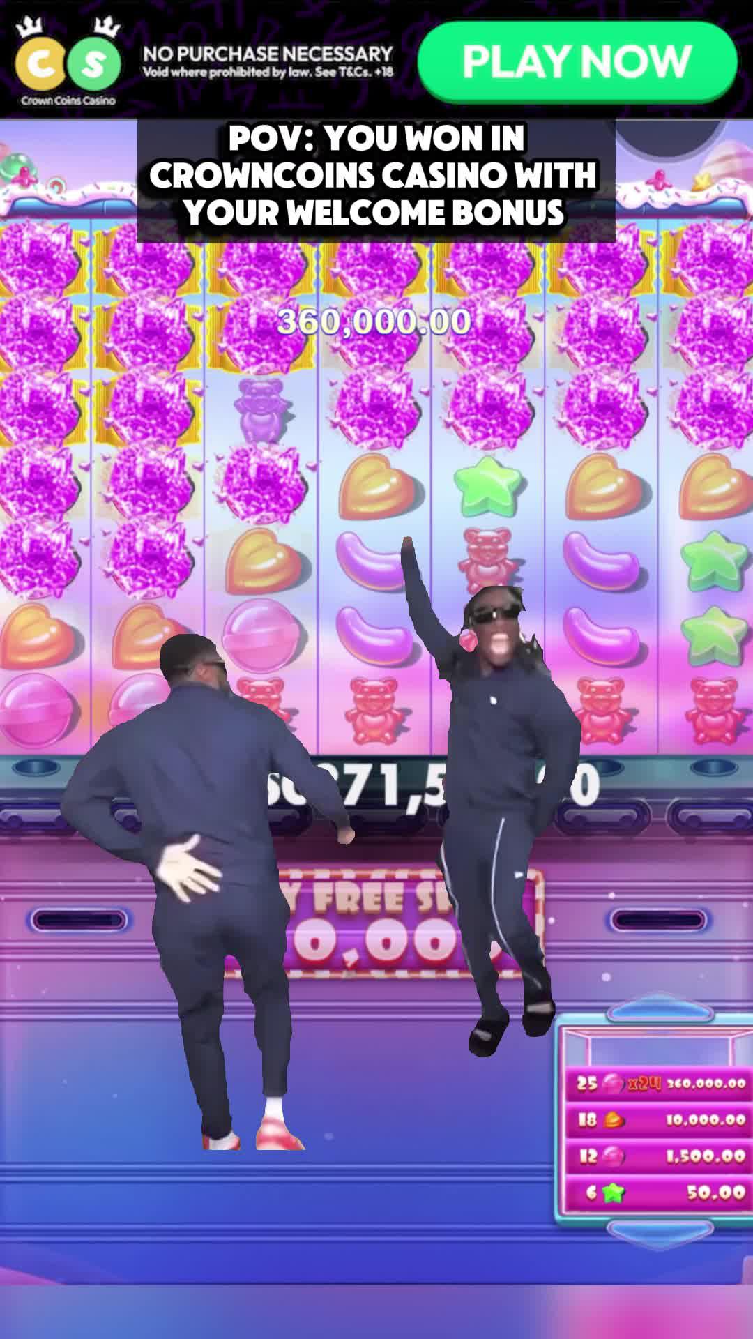 Play For Free! Win Big at CrownCoins Casino! You Could Win Real Prizes.