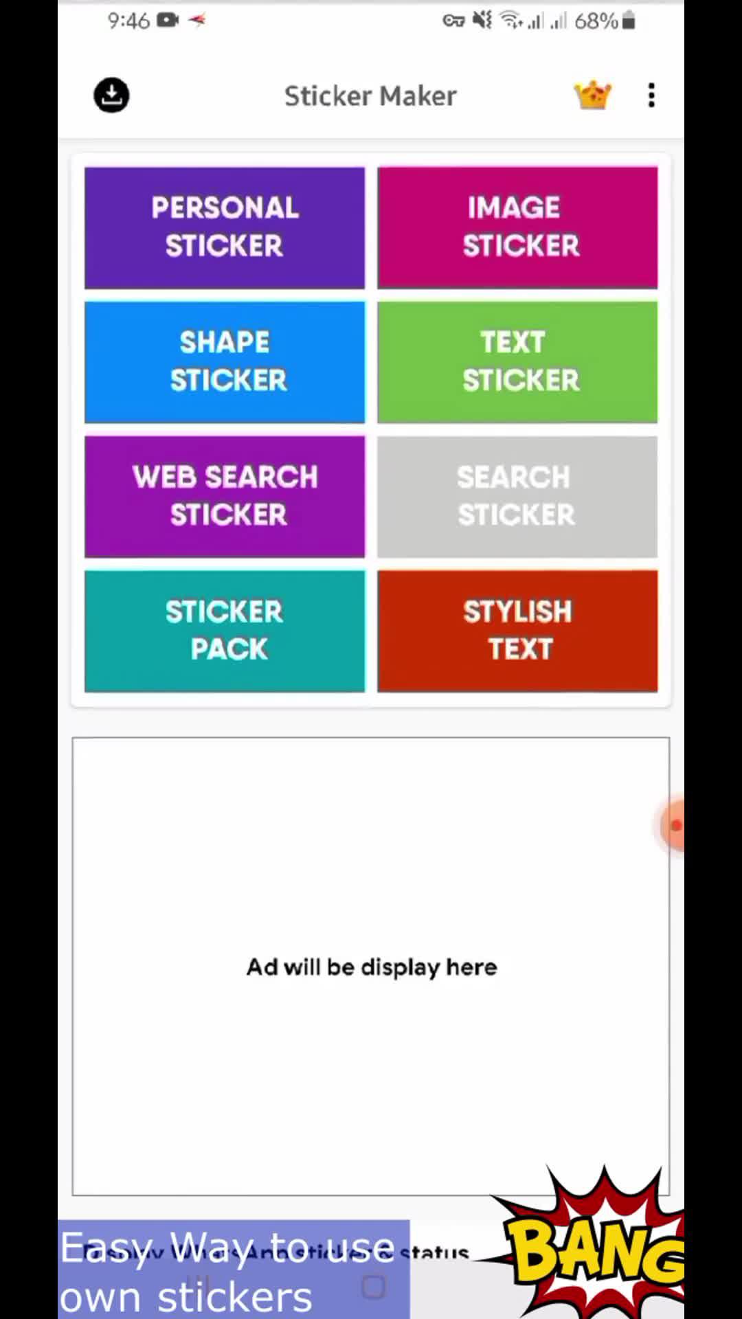 Stand out from the crowd with unique and vibrant stickers!