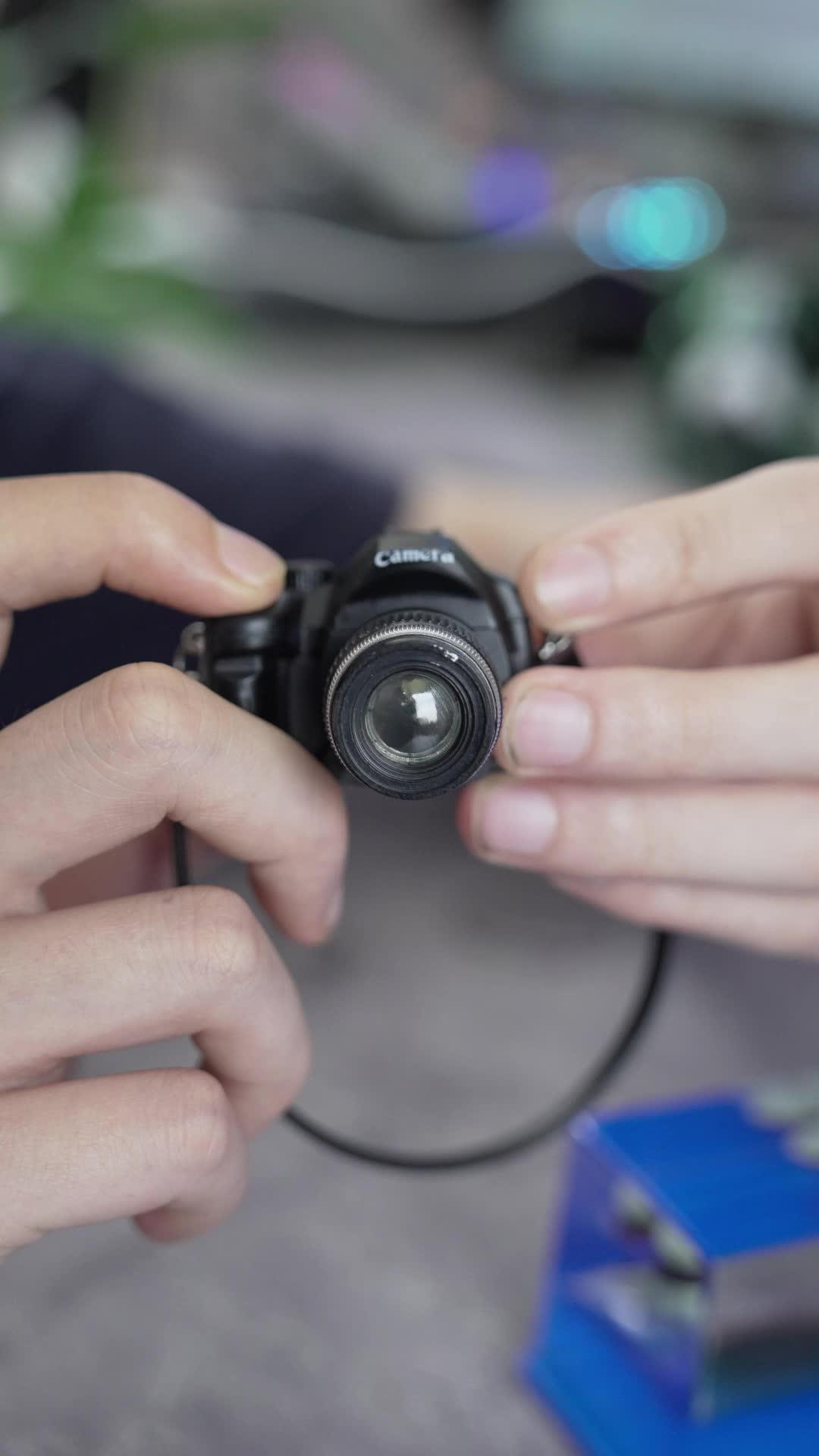 Cute mini camera simulation model for ollhouse decor 📷C0de: dmr4955 for amazing deals on TEMU; ⚡⚡⚡Faster Delivery&Shipping,ships&delivery from US Warehouse; ⏰Click the card to grab now! #temu #temuhaul #freegift#minicamera#dollhousedecor #coolgadgets #hangingdecoration