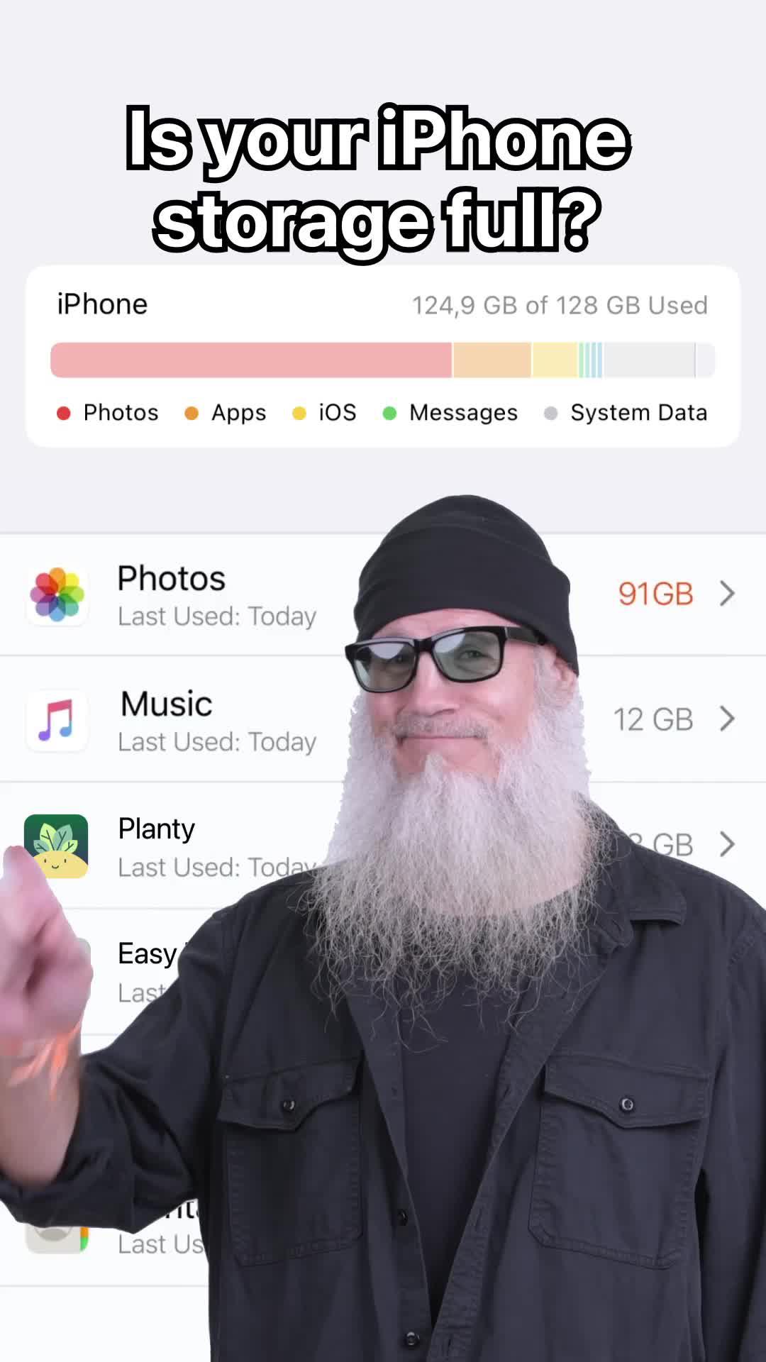 Clean up your iPhone for FREE! No ads, no subscriptions!
