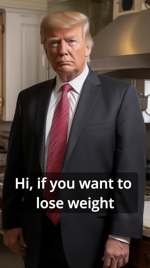 Trump Calls you to use AI for your Weight Journey! Download Calonic today!
