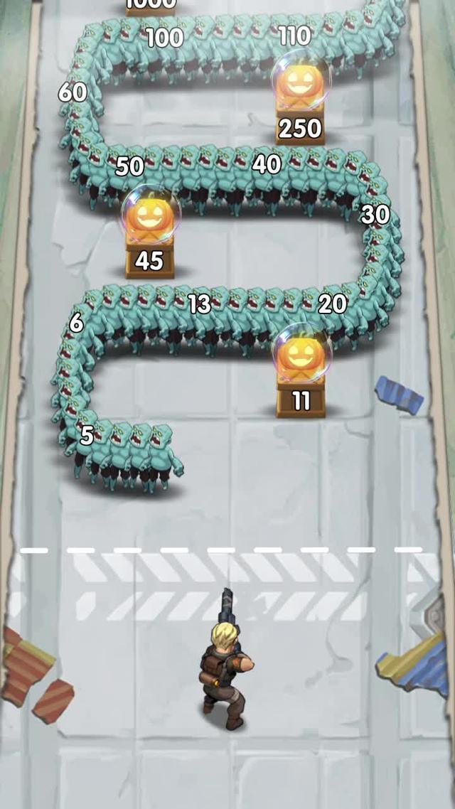 Pistol pop, zombie drop