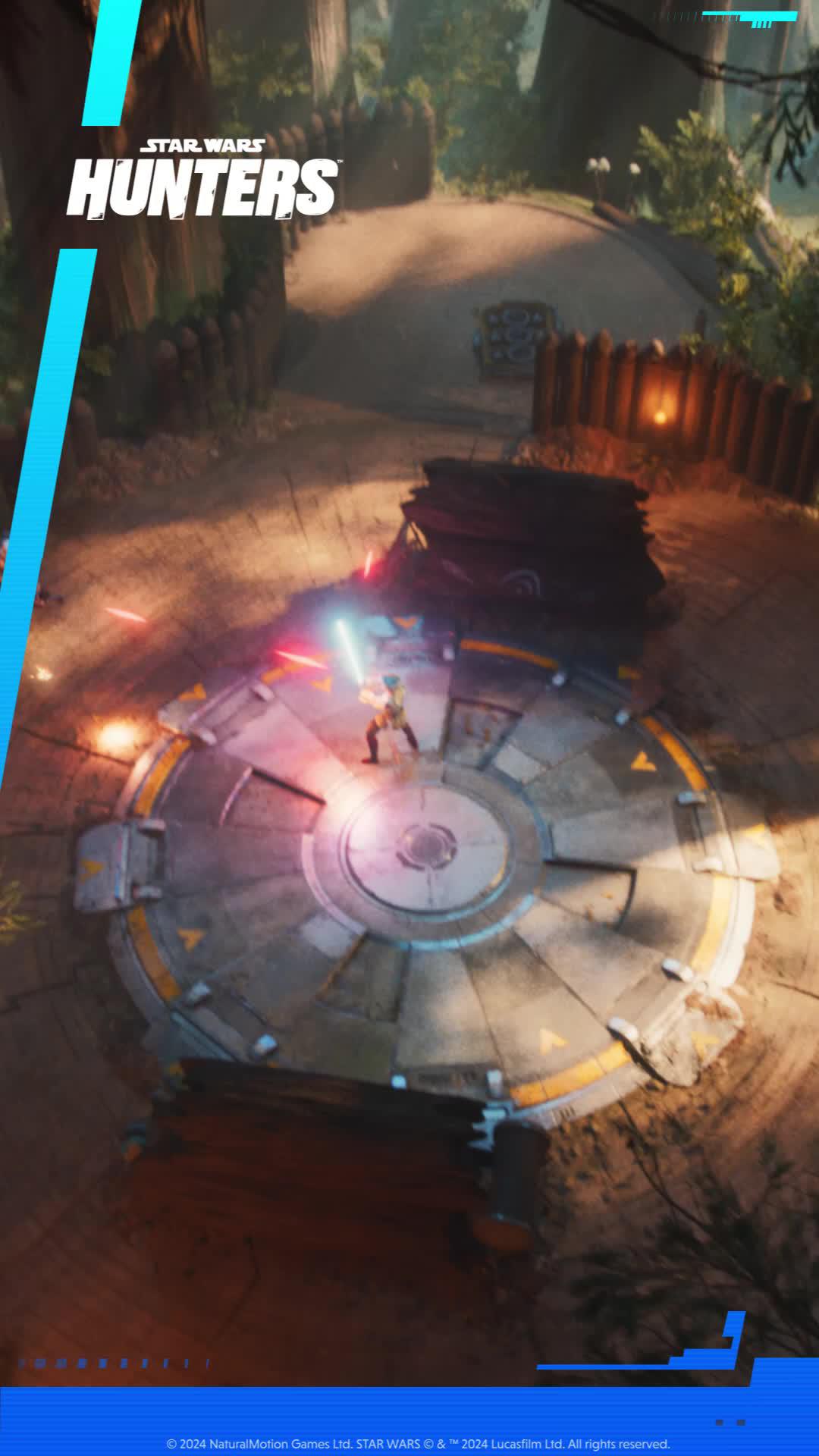 Play the new Star Wars: Hunters.