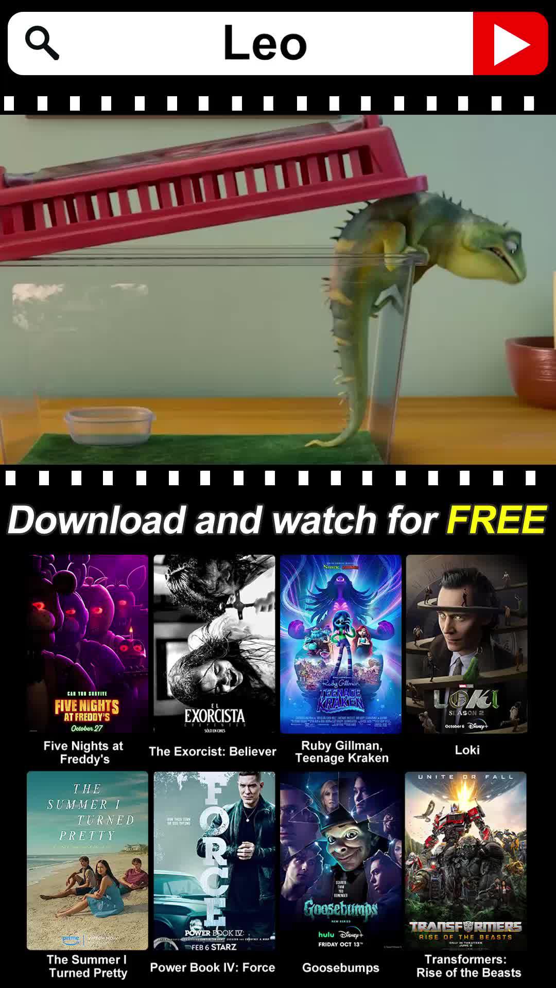 Download and unlock movie