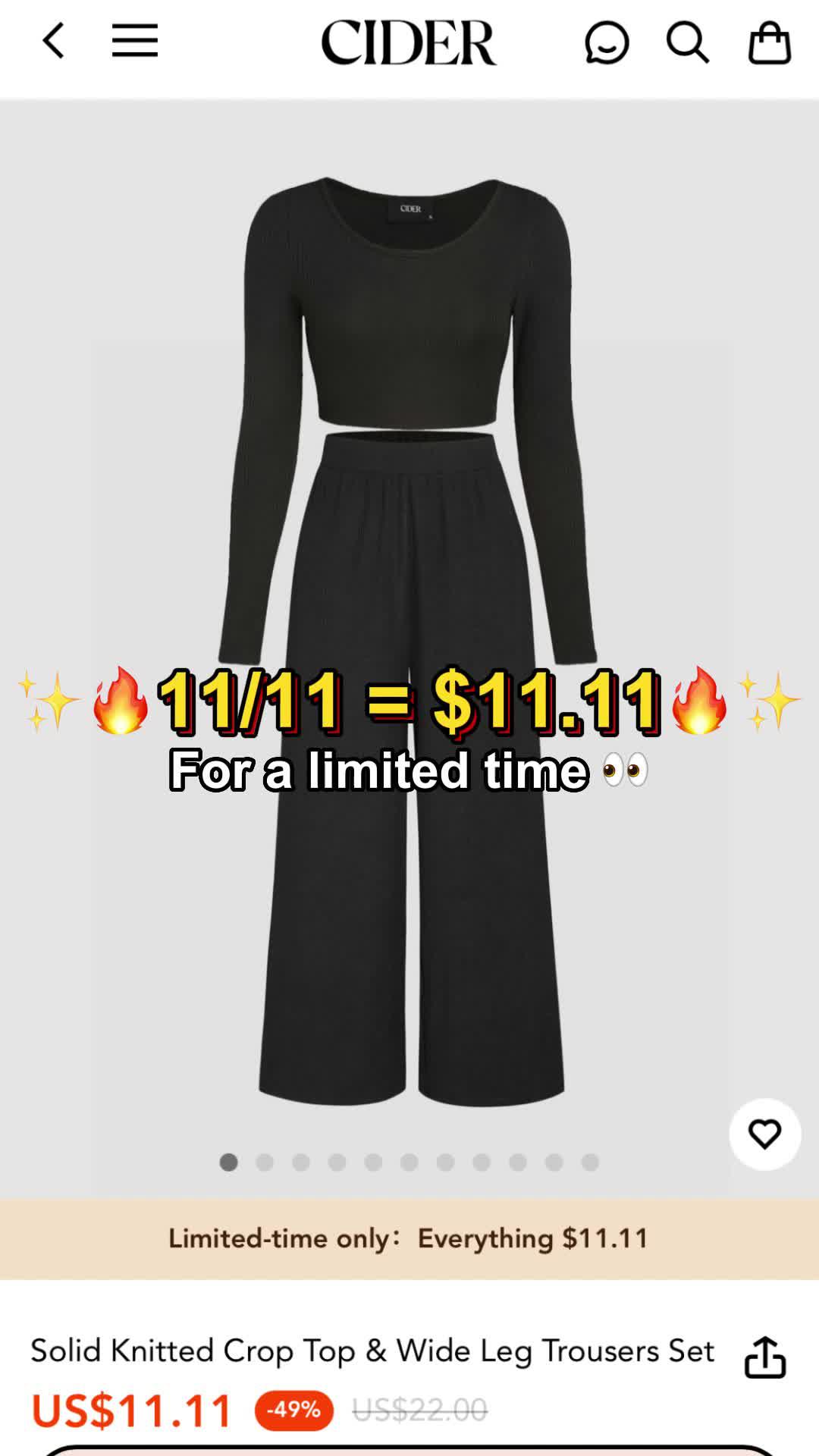 Make a wish! Shop the $11.11 sale zone and get your fav looks for less!