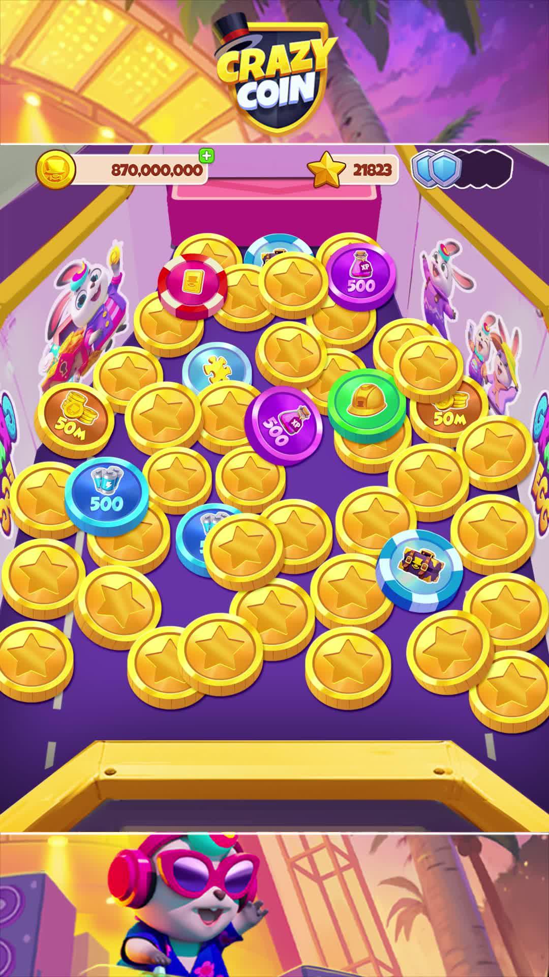 Attack , steal , build , download Crazy Coin！