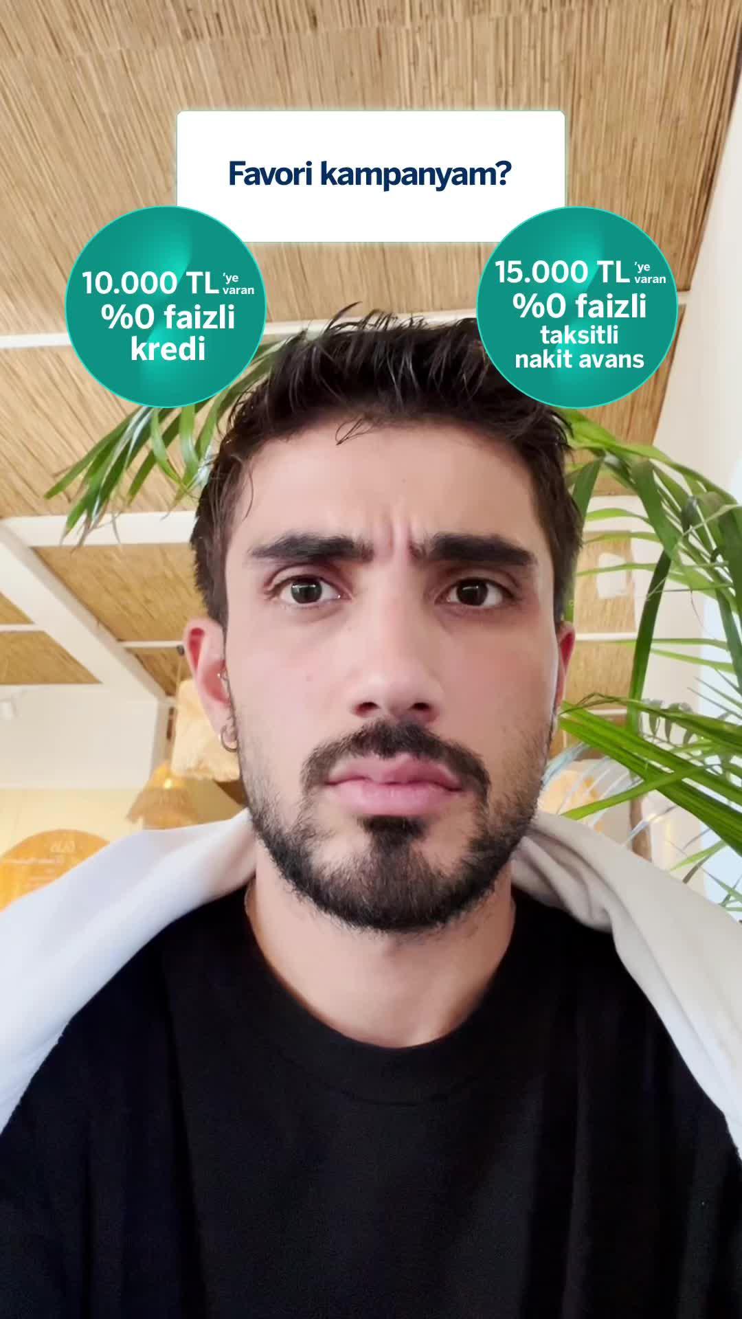 25.000 TL’ye varan faizsiz fırsat! Siz de Garanti BBVA Mobil’den müşterimiz olun, 10.000 TL’ye varan %0 faizli kredi ve 15.000 TL’ye varan %0 faizli taksitli nakit avanstan yararlanın.