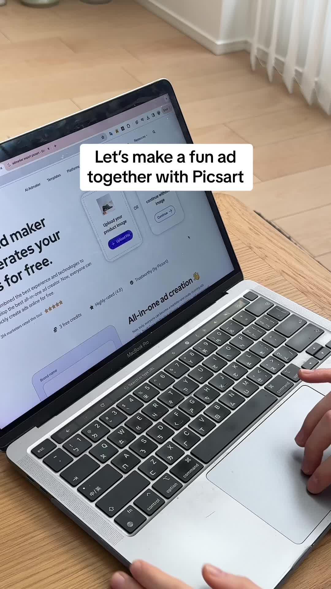 Let’s make a fun ad together using AdMaker by Picsart 👩🏻‍💻 You can get an ad in just a few minutes! Definitely check out this tool. 🤍 #picsart #branddesign #branddesigner #creativestudio #marketingtips