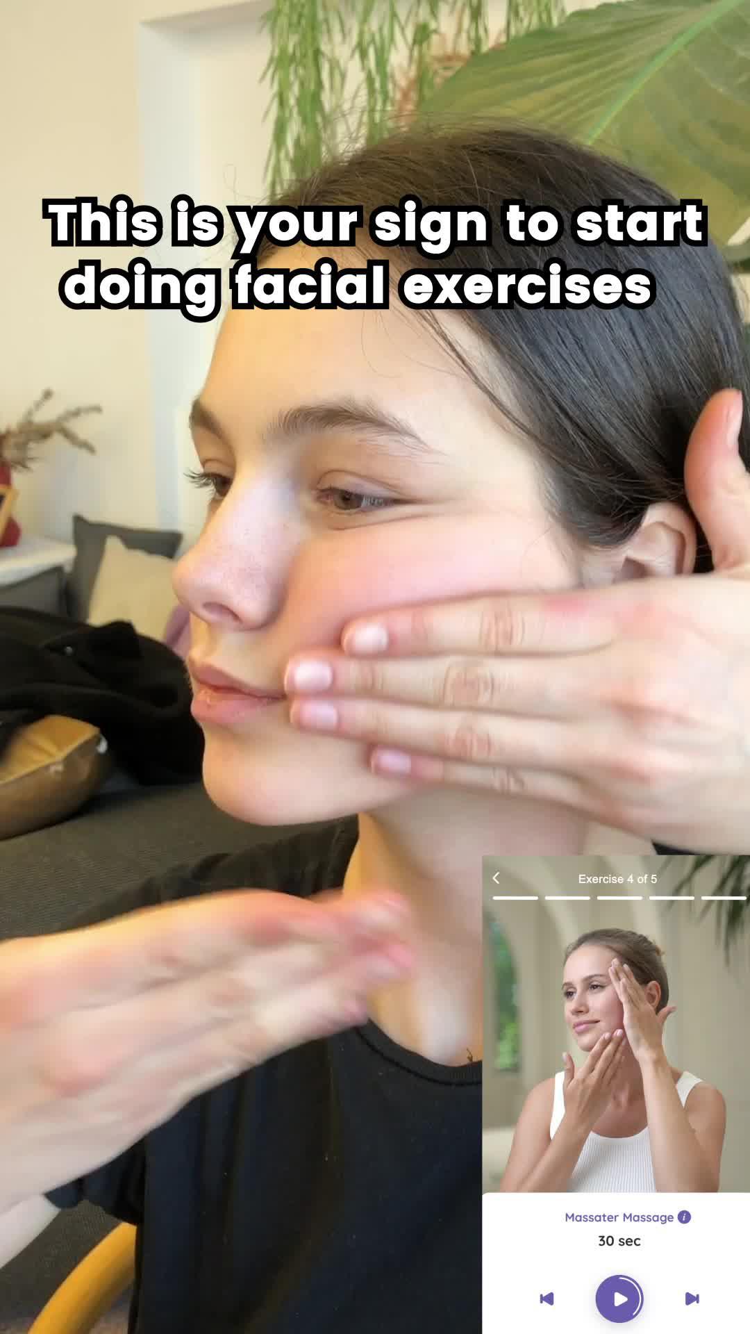 Solve your facial problems with face yoga！Try it for free now！