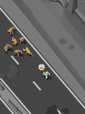 In this game you don't kill zombies, you heal them!