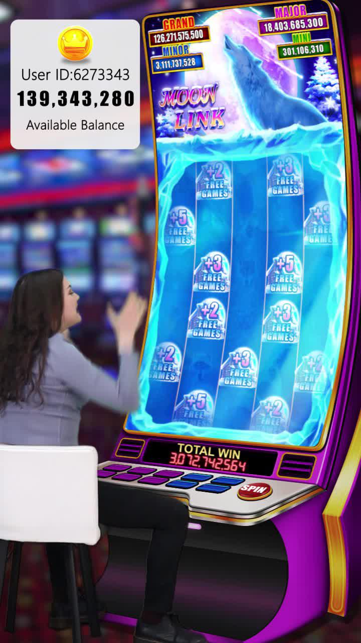 Slot machine fun Vegas style.