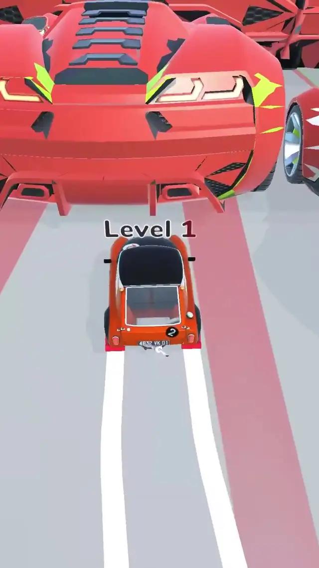 Level up cars and beat others!