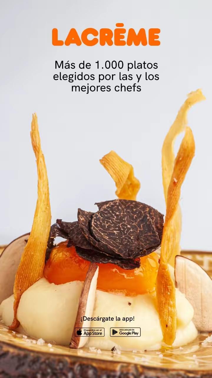 En LACRÈME tienes los mejores platos del país y los restaurantes que los ofrecen, geolocalizados.