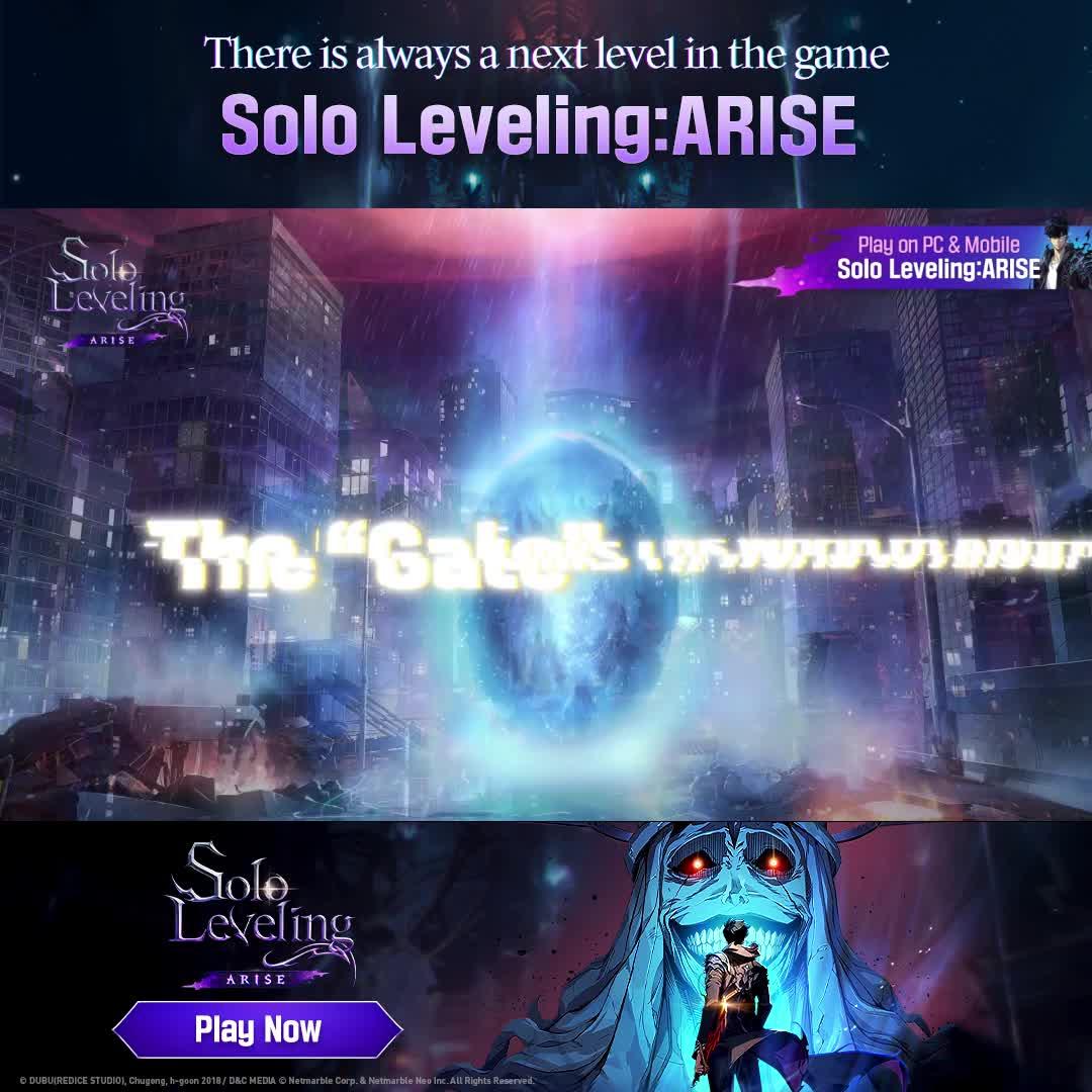 There is always a next level in the game! Solo Leveling:ARISE, enjoy the epic action with the game!