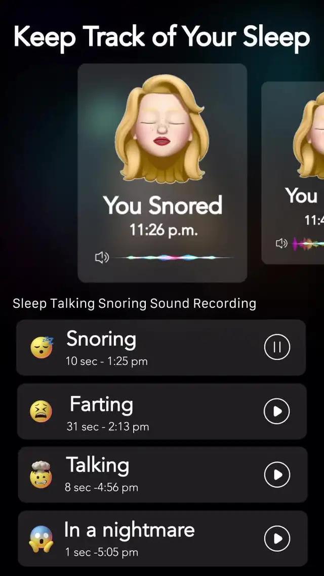 Get a good night‘s sleep and learn your patterns with Sleep Tracker.