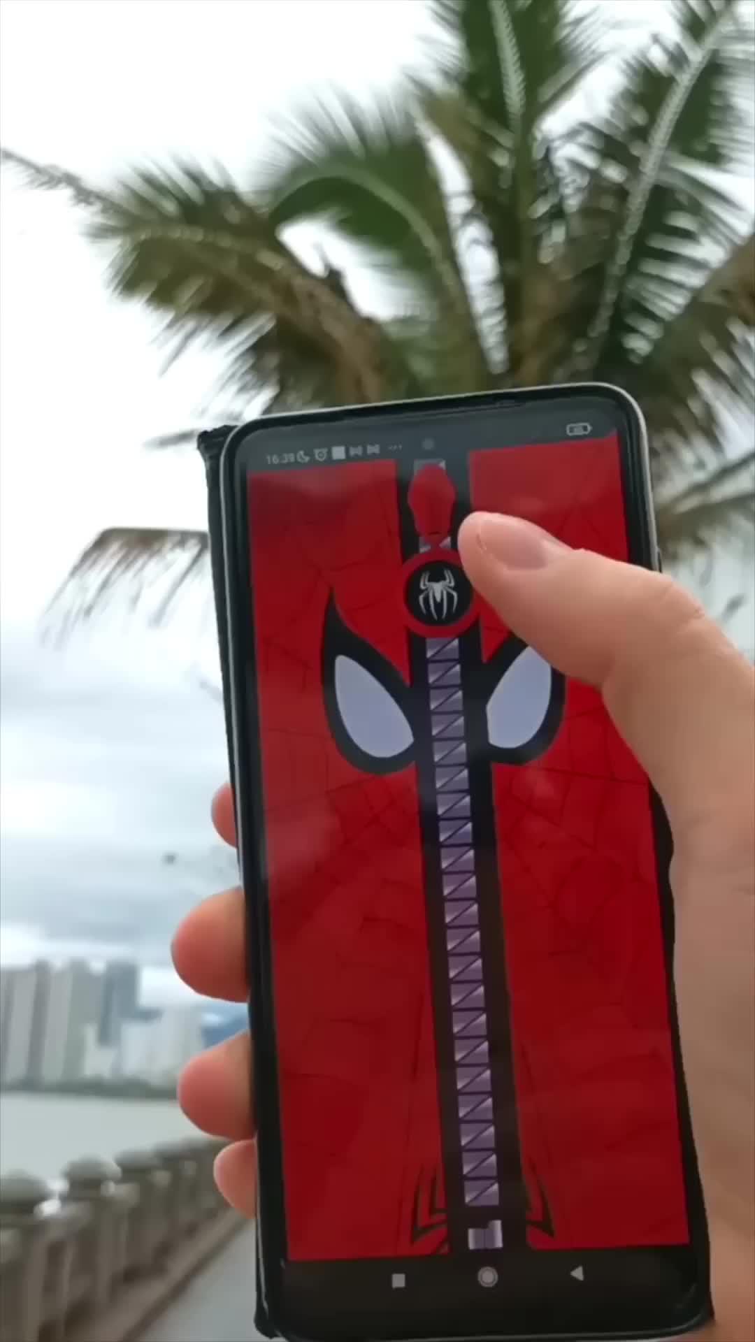 Unique Lock Screen: Zip Up