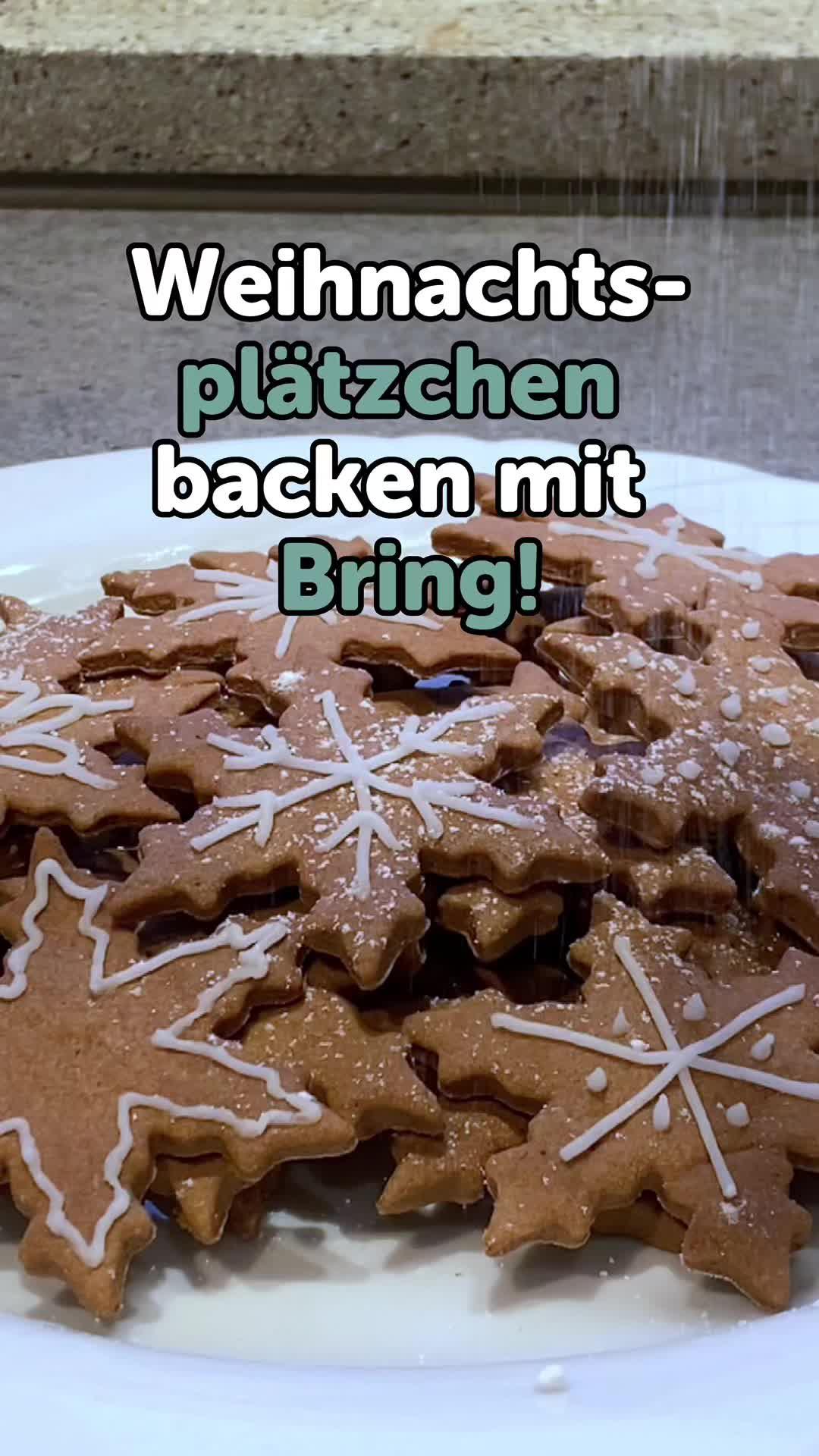Seid ihr schon bereit für Weihnachten? 🎄👀 #weihnachten #weihnachtsbäckerei #plätzchenbacken #bring #bringapp #weihnachtsvorfreude 
