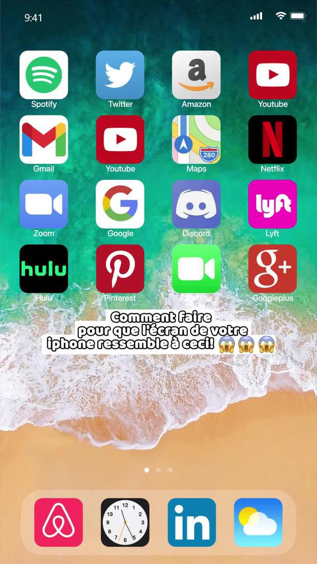 Personnalisez votre écran d'accueil en toute simplicité
