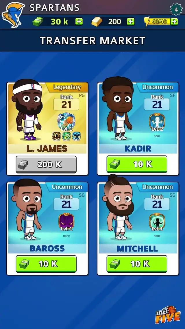 First basketball Idle Game !