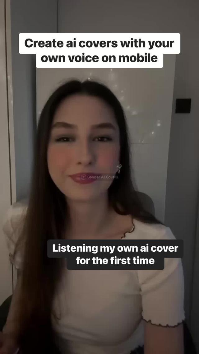 Create AI Cover Songs with your own voice try now!