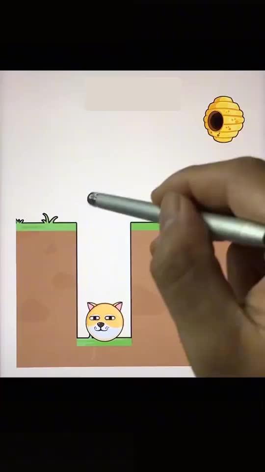 Draw to save the pet!