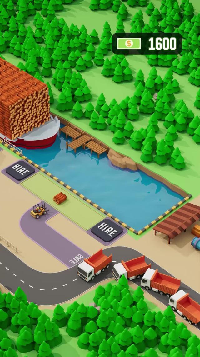 Build your own lumber harvesting empire!