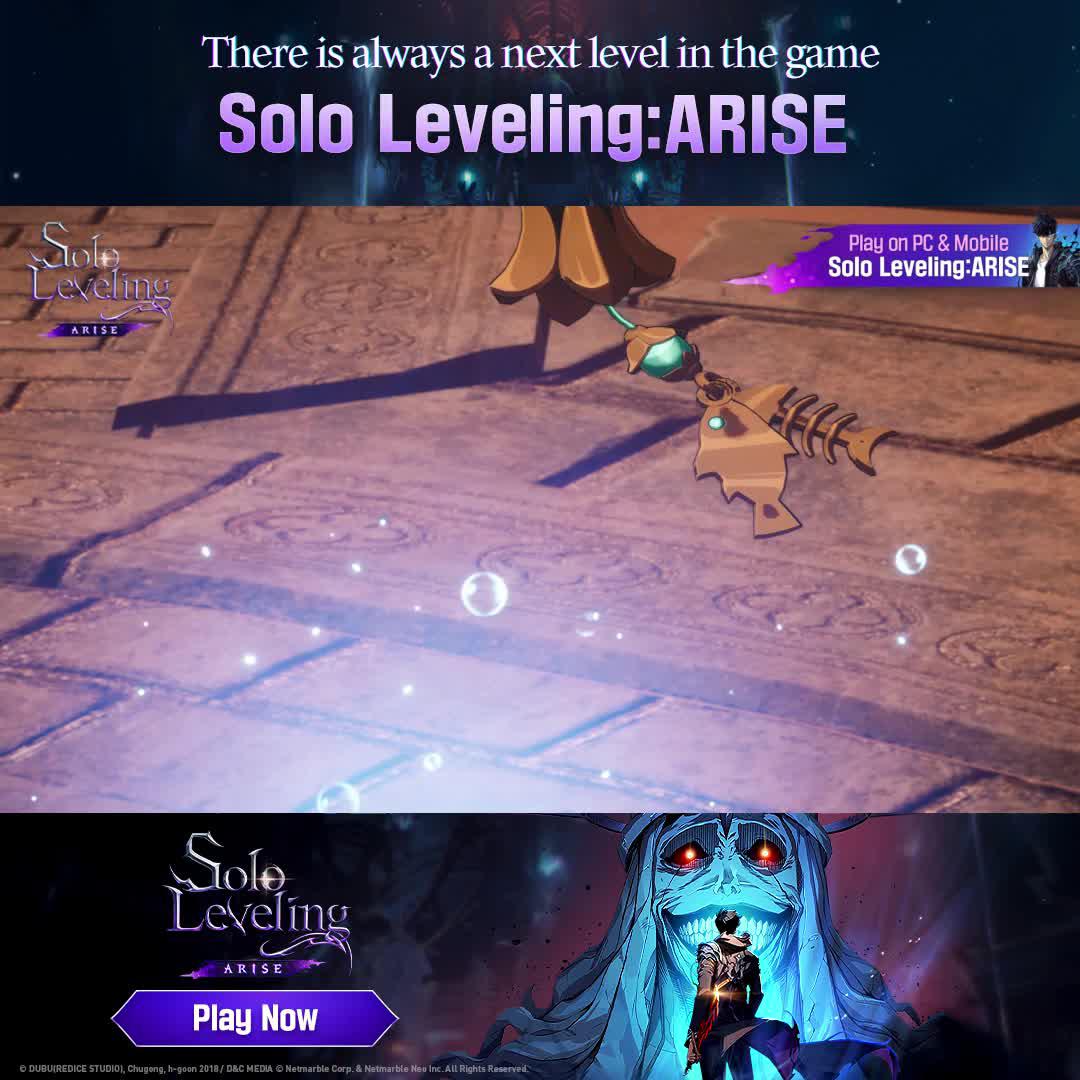 There is always a next level in the game! Solo Leveling:ARISE, enjoy the epic action with the game!