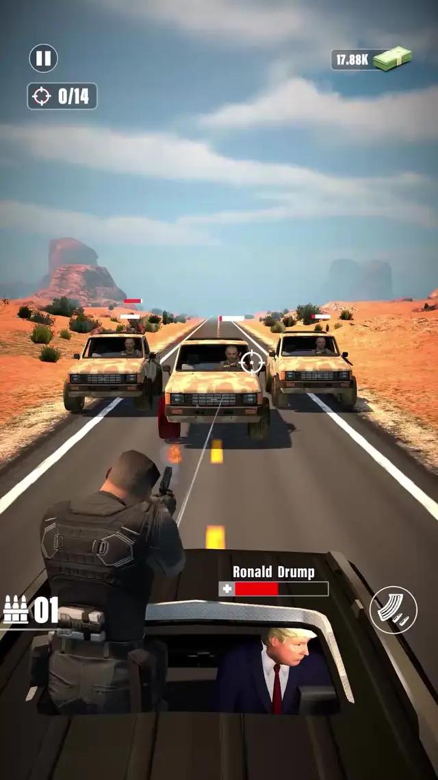 Aim and shoot. Shoot & shoot.