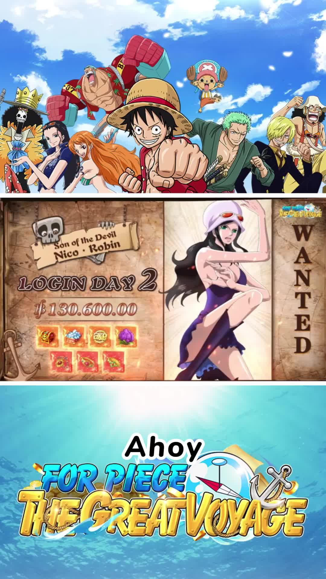 After 23 years of ONE PIECE, finally a 3D OP mobile game.