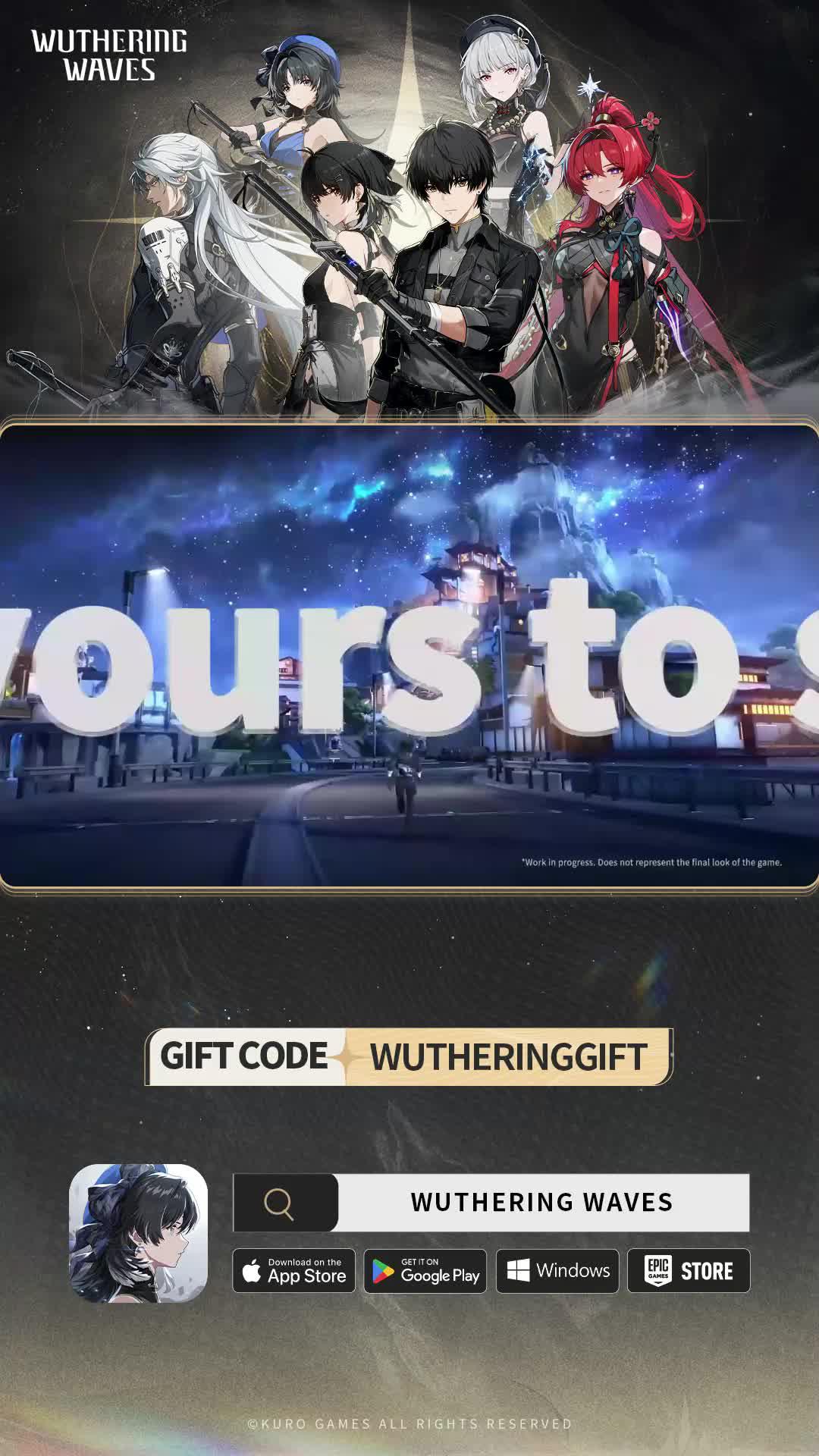 Open World RPG with Endless Possibilities! Set sail for your journey in Wuthering Waves!!!