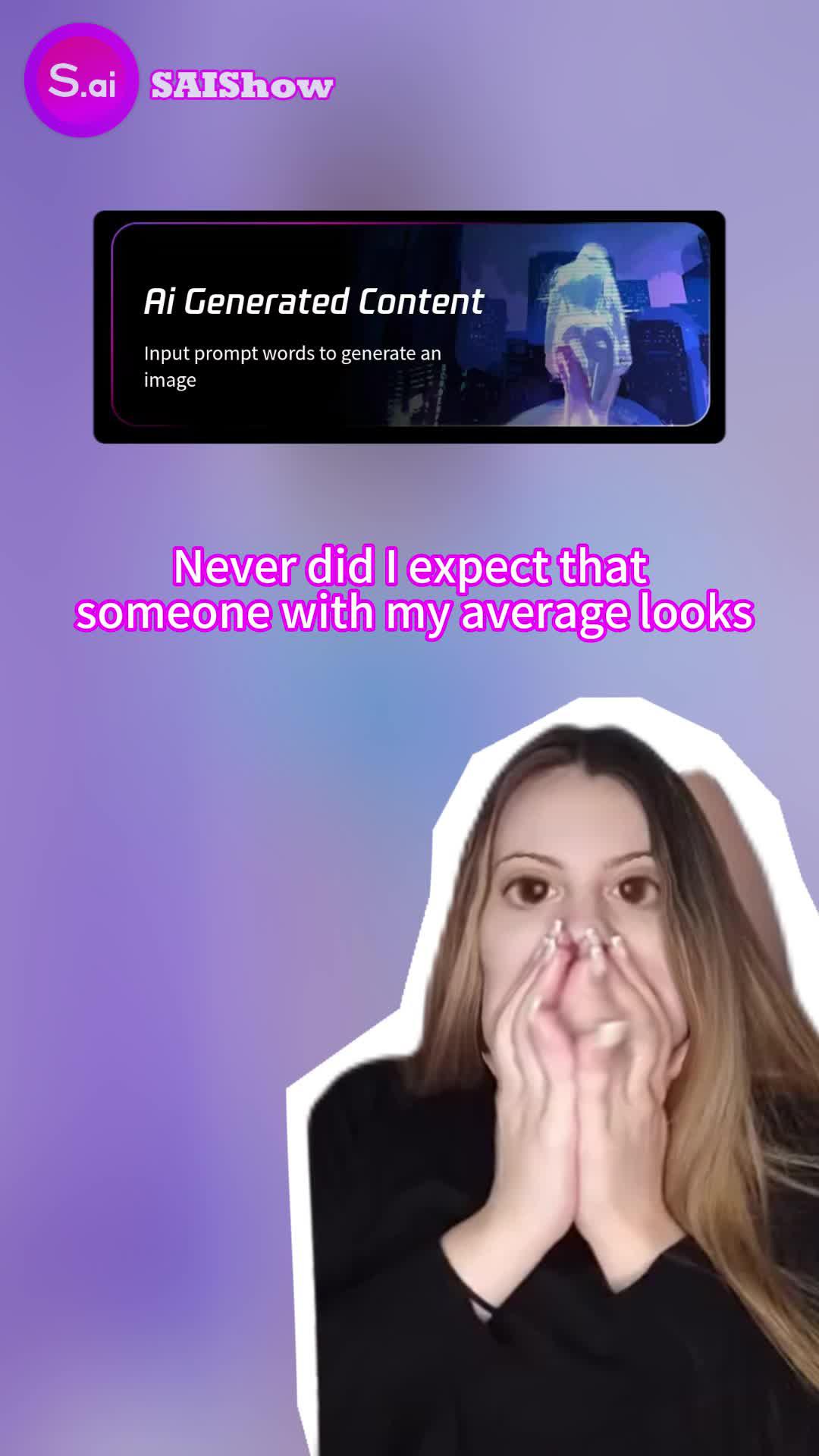 AI generation makes your photos and videos as beautiful as a star