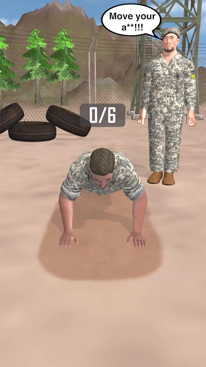 Army commander at battle front