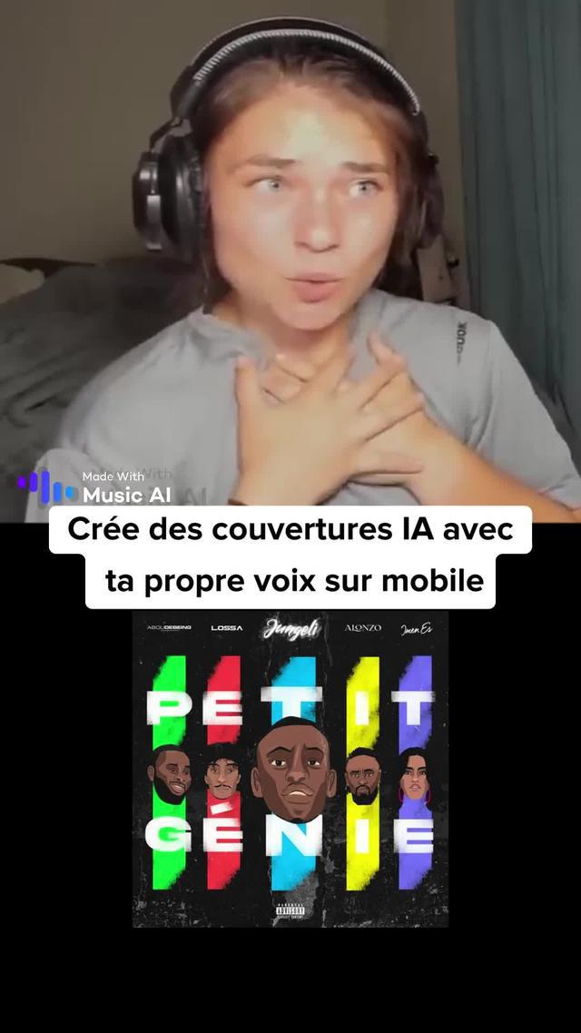 Créez des reprises AI avec votre propre voix sur mobile.