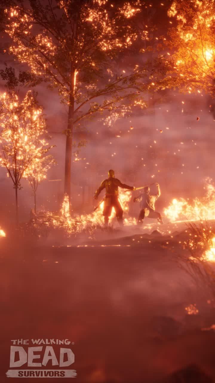 Battle the living and the dead to survive in TWD!