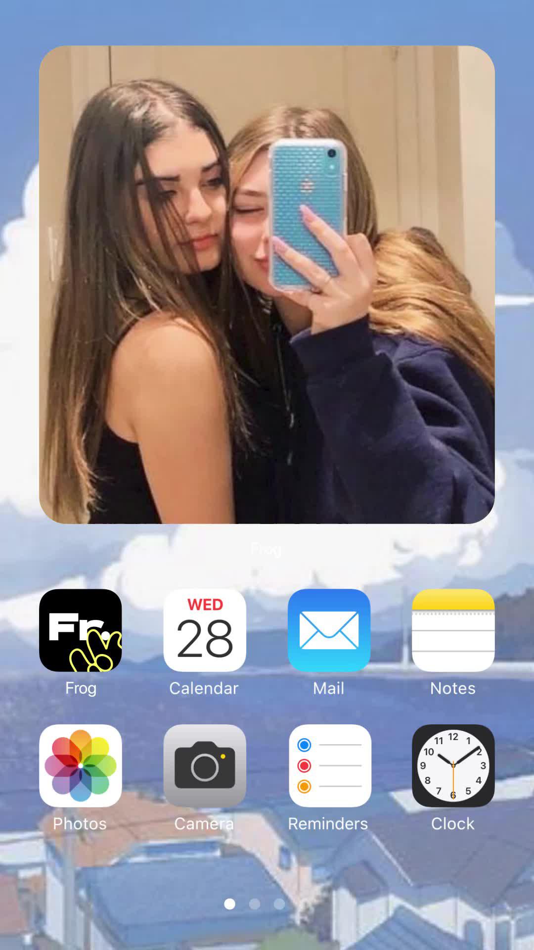 That's our story on Frog, and it means everything to me❤ #frogapp #fyp #homescreen #widget #apps #newapps #uk #sequel 