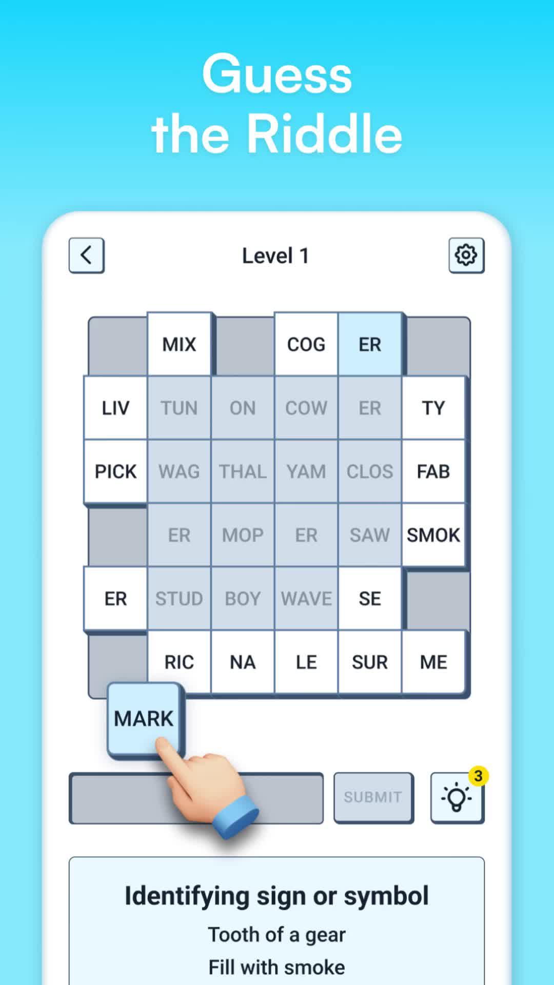 Syllatiles - Word Puzzle Game