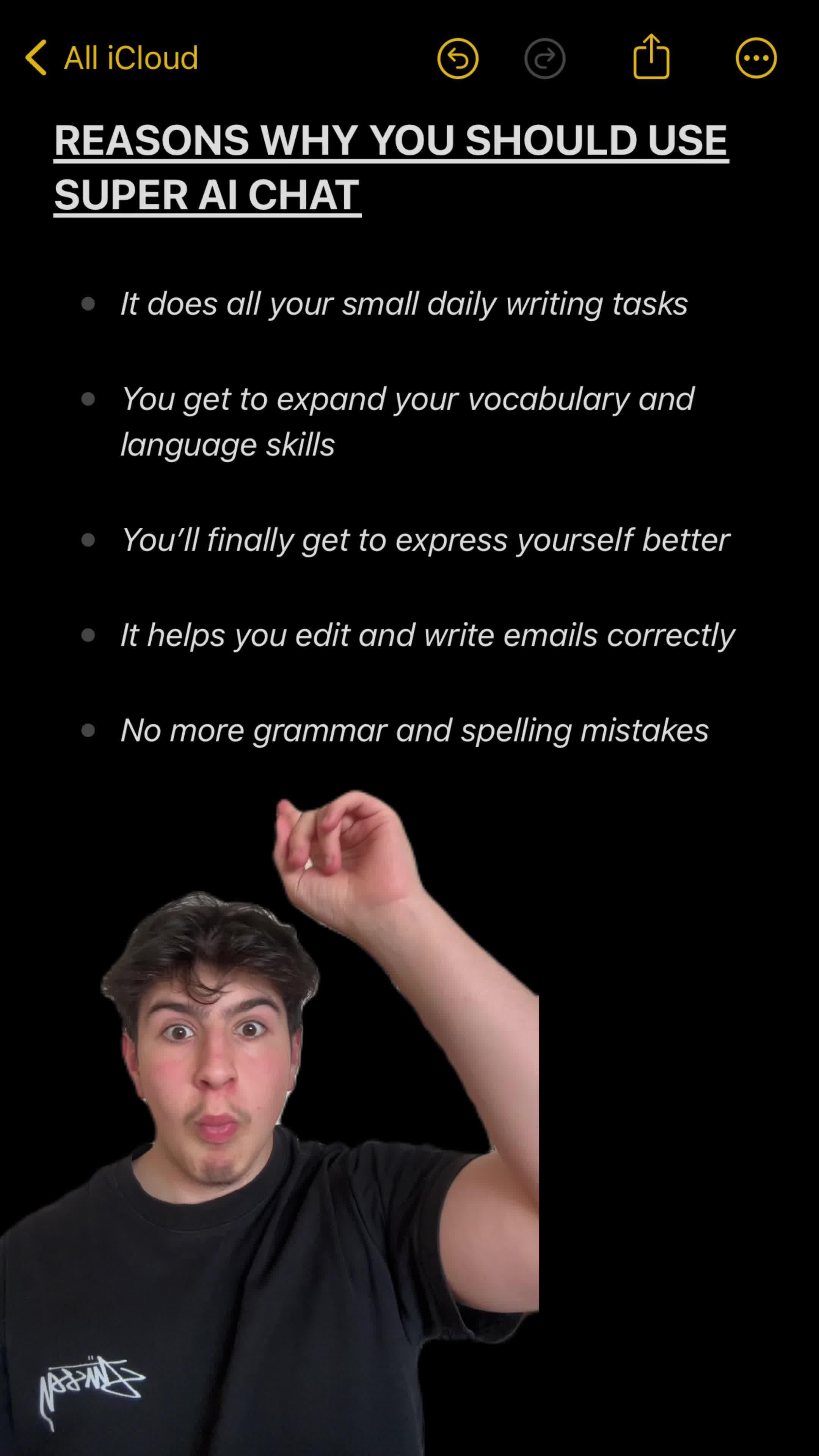 Get ChatGPT on your phone with Super AI Chat.