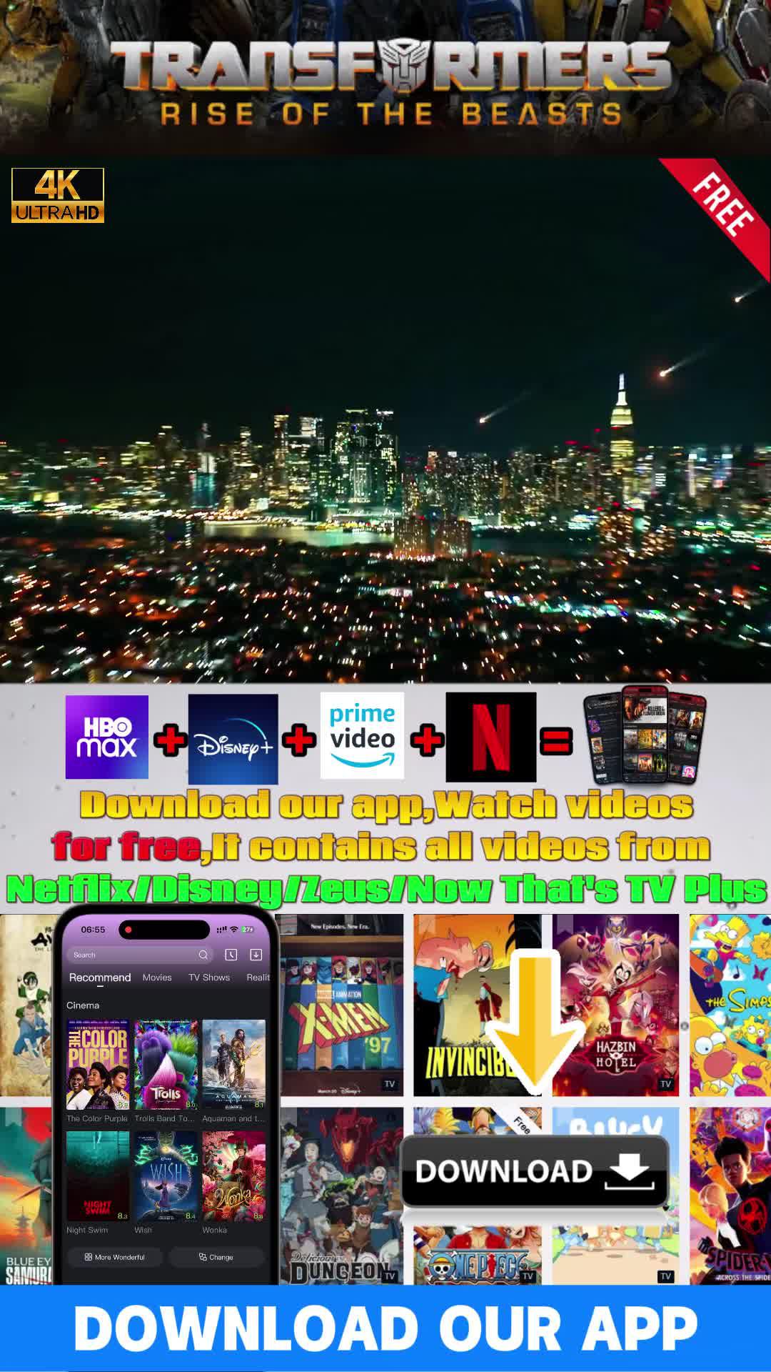 Watch global movies and TV series for free now!